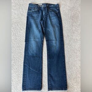 AG Adriano Goldschmied Jeans Mens 34 x 31 Blue The Graduate Tailored Leg Denim